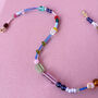 Multicolour Glass Beads Choker, thumbnail 2 of 5
