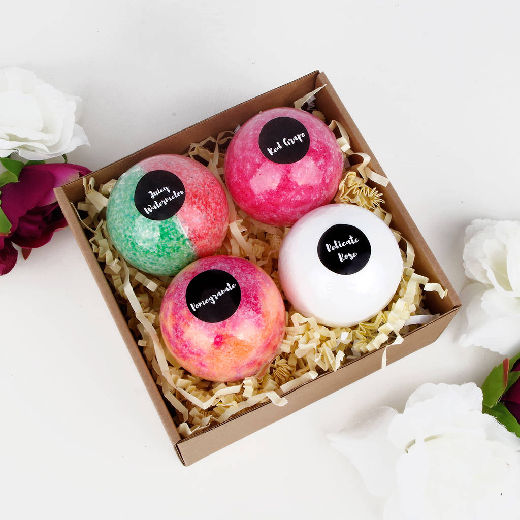 build a bath bomb gift set by soul and soap