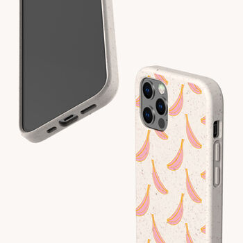 Pink Bananas Eco Phone Case, 5 of 5