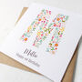 Personalised Initial Birthday Card, thumbnail 1 of 3