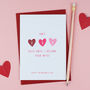 'Days Until We're Married' Wedding Countdown Card, thumbnail 1 of 7