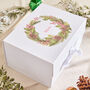 Personalised Christmas Wreath Gift Box, thumbnail 1 of 2