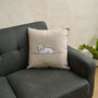 Fluffy Dog Cushion, thumbnail 1 of 4