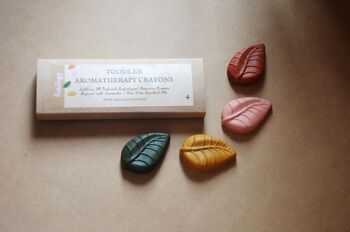 Set Of Four Aromatherapy Beeswax Crayons, 2 of 3