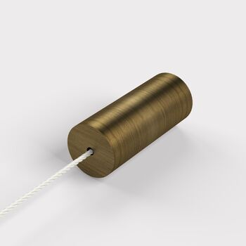 Solid Brass Bathroom Light Blind Pulls, 11 of 12