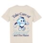 Take Care Of Yourself And The Planet Unisex Graphic T Shirt, thumbnail 6 of 8