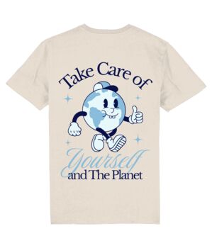 Take Care Of Yourself And The Planet Unisex Graphic T Shirt, 6 of 8