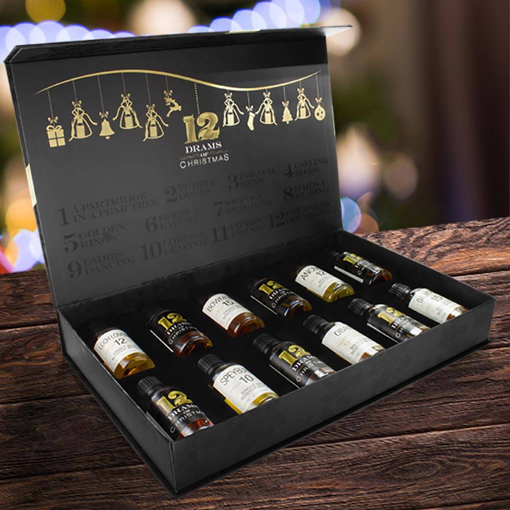 12 Drams Christmas Whisky Selection Box