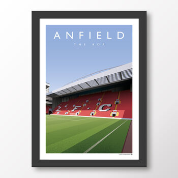 Liverpool Fc Anfield The Kop Poster, 7 of 7