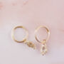 Marquise Hoop Charms, thumbnail 3 of 5