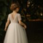 Hazel In Ivory ~ Flower Girl /Party Dress, thumbnail 1 of 5