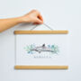 Personalised Dolphin Art Print, thumbnail 1 of 3