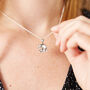 Mother And Daughter Elephant Pendant Necklace, thumbnail 2 of 5