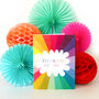 Mini Rainbow Thinking Of You Card, thumbnail 1 of 4