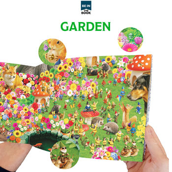 Personalised Grandad And Child Photo Gift Book ‘Wonder Where’s Grandad And Grandchild?’, 4 of 10