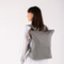 Brockley Leather Unisex Backpack, thumbnail 3 of 11