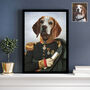 Personalised Admiral Renaissance Pet Portrait, thumbnail 5 of 12