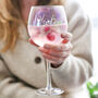 Personalised Iridescent Gin Glass, thumbnail 3 of 8