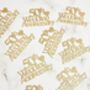 Golden 50th Wedding Anniversary Confetti Table Decorations, thumbnail 3 of 7