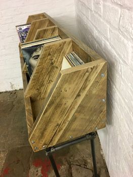 Portishead Reclaimed Timber Record Storage Unit, 5 of 5