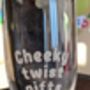 Personalised Champagne Flute Glass – Engraved Gift, thumbnail 5 of 9