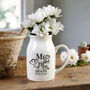 Personalised Mr And Mrs Ceramic Flower Jug, thumbnail 2 of 4