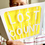 Lost Count Birthday Card, thumbnail 1 of 4