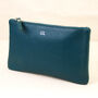 Personalised Monogram Small Leather Clutch Bag, thumbnail 4 of 10