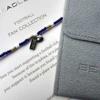 Birmingham City Football Club Fan Bead Bracelet With Charms, 4 of 5