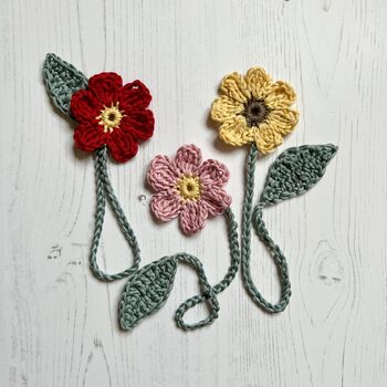 Mother's Crochet Daisy Bookmark, 6 of 6