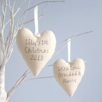 Personalised Baby's First Christmas Decoration Gift, 2 of 12