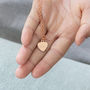 Personalised Rose Gold Plated Heart Necklace, thumbnail 3 of 10