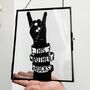 'This Mother Rocks' Framed Papercut, thumbnail 3 of 4