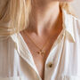 Gold Vermeil Dragonfly Necklace, thumbnail 4 of 8
