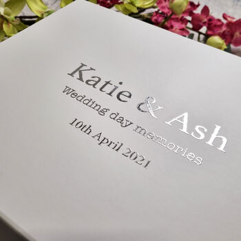 Extra Large Wedding Day Memory Box, 2 of 7