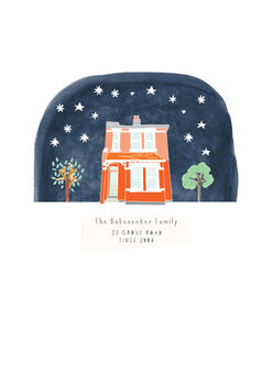 Personalised House Portrait Hand Drawn Print, 6 of 8