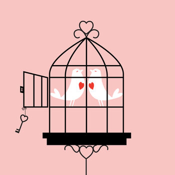 'My Little Love Bird' Valentine's Day Card, 2 of 2