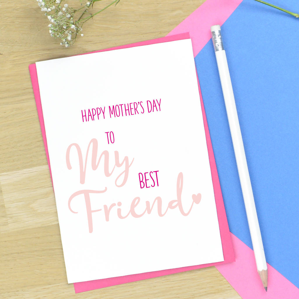 Printable Mother S Day Card For Friend