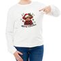 Mooey Christmas Highland Cow Jumper, thumbnail 4 of 4