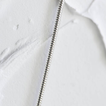 Sterling Silver Snake Chain For Women Or Men, 6 of 6