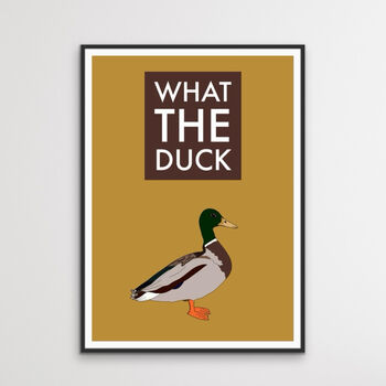 What The Duck Kitchen Print, 4 of 7