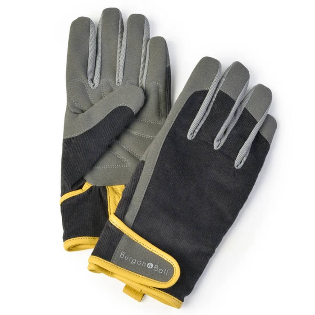 Men's Corduroy Gardening Gloves By all things Brighton beautiful