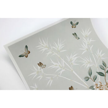 'Lilly' Peony Tree And Butterfly Chinoiserie Print, 5 of 11