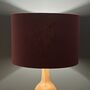 Purple Double Sided Botanical Lampshades, thumbnail 6 of 10