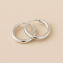 Mini Sterling Silver Huggie Hoop Earrings, thumbnail 1 of 5