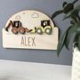 Personalised Digger Door Plaque, thumbnail 2 of 3
