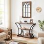 Console Table Entryway Table With Curved Frames, thumbnail 5 of 9
