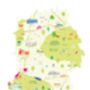 Personalised Wiltshire Map: Add Favourite Places, thumbnail 4 of 4