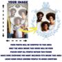 Personalised Dad And Father's Day Blue Crest Photo Apron, thumbnail 6 of 12