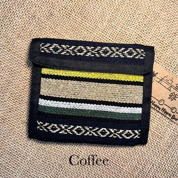 Handmade Boho Cotton Surfer Wallet, 5 of 12